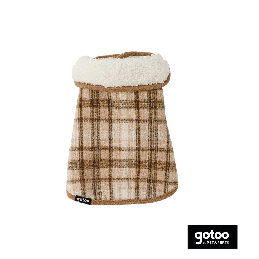 Gotoo Casaco com Padr&atilde;o Tartan aos Quadrados para c&atilde;es, , large Imagem n&uacute;mero 2