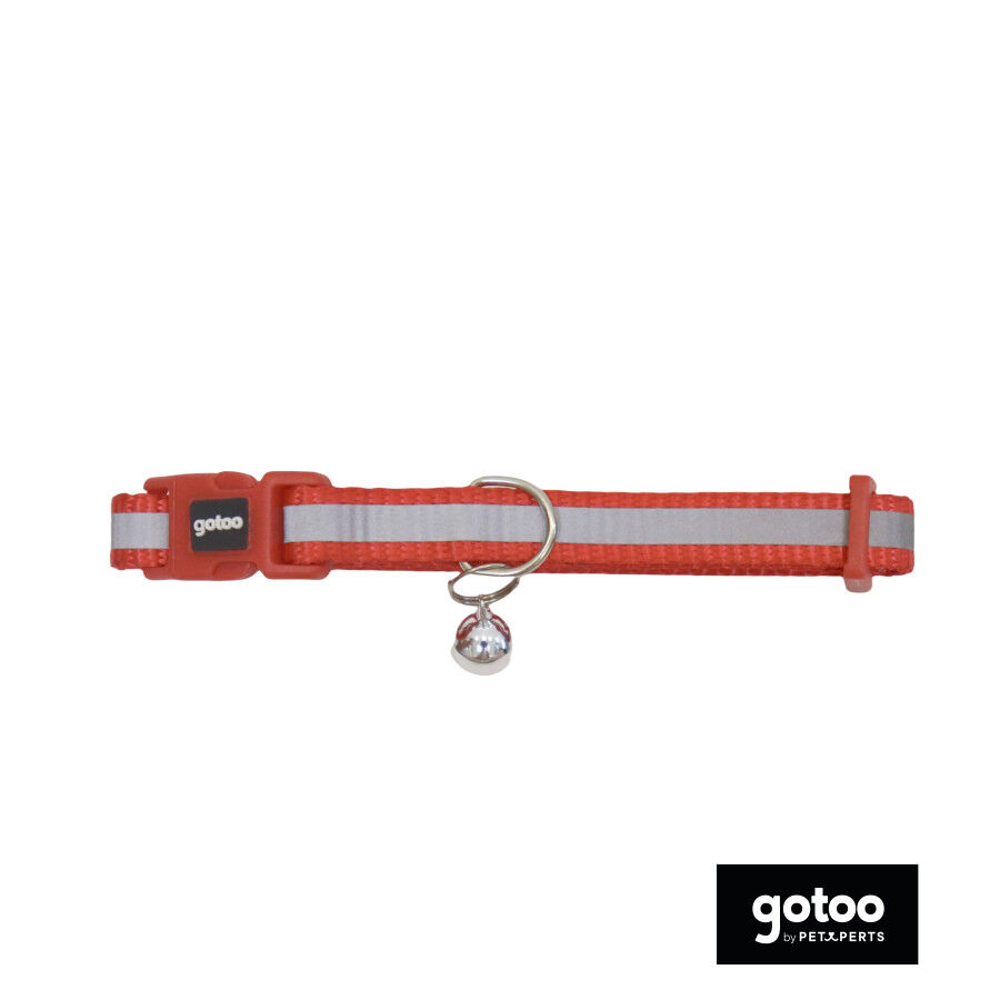 Gotoo Coleira nylon vermelha para gatos, , large Imagem n&uacute;mero 2