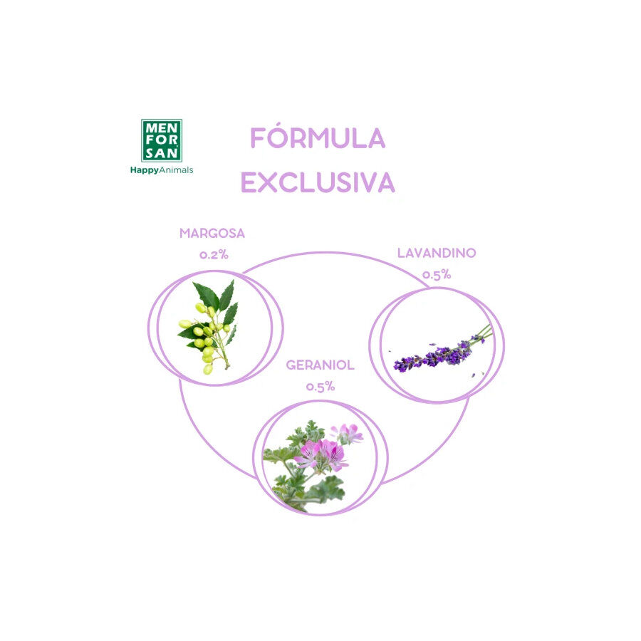 Menforsan Champ&ocirc; em espuma anti-insetos para gatos, , large Imagem n&uacute;mero 3