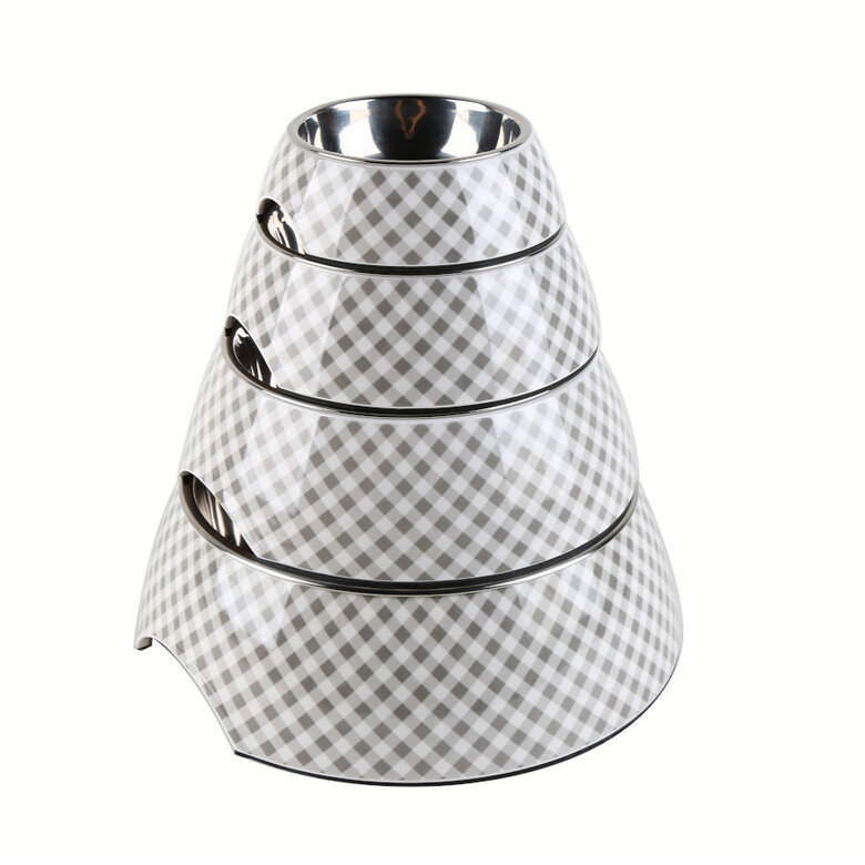 Leeby Comedouro cinza em inox para cães,  Imagem número 5 Leeby Comedouro cinza em inox para cães, , large Imagem número 5