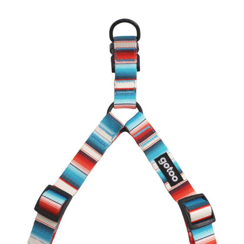 Gotoo Peitoral estampado colorido para cães,  Imagem número 3 Gotoo Peitoral estampado colorido para cães, , large Imagem número 3