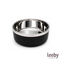 Leeby Comedouro de Parede Dupla em A&ccedil;o Inoxid&aacute;vel para c&atilde;es e gatos, , large Indicador imagem n&uacute;mero 2