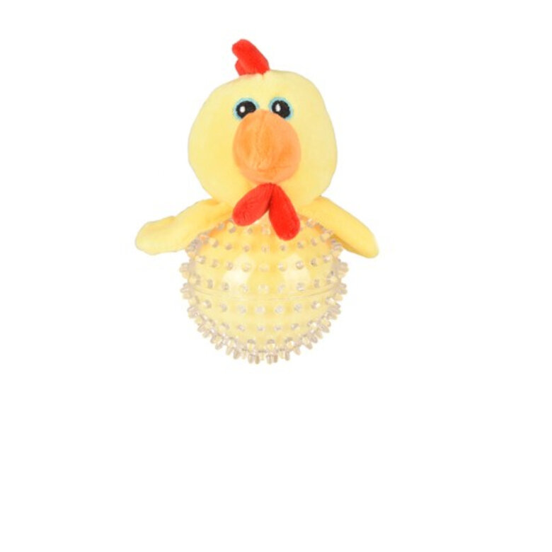 Flamingo Wilco Frango Amarelo de Peluche para cães,  Imagem número 1 Flamingo Wilco Frango Amarelo de Peluche para cães, , large Imagem número 1