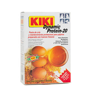 Kiki Dynamic Protein-20 Pasta de Cria e Mantenimento Ovos para pássaros