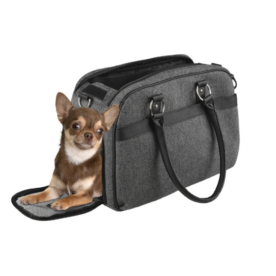 Flamingo Justine Saco de Transporte Cinzento para animais de estima&ccedil;&atilde;o, , large Imagem n&uacute;mero 1