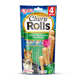 Churu Sticks Rolls de Atum para gatos &ndash; Multipack 12