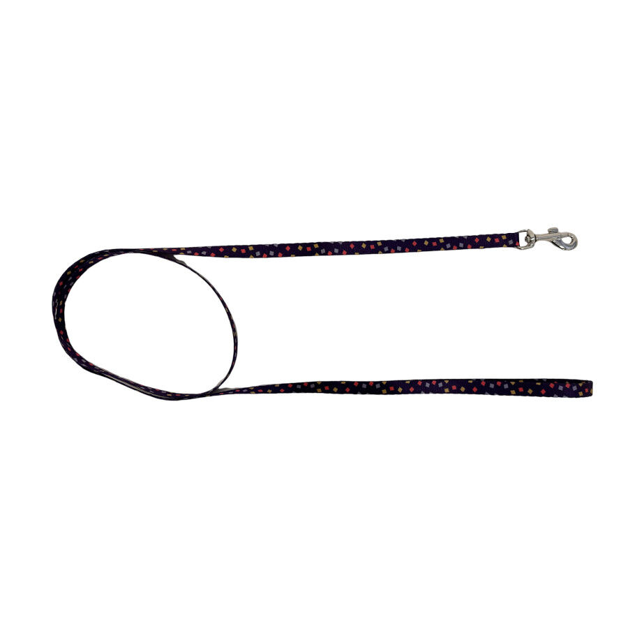 Gotoo Trela e peitoral estampado geom&eacute;trico para gatos, , large Imagem n&uacute;mero 5