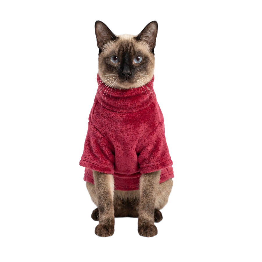 Gotoo Camisola Polar Vermelha para gatos, , large Imagem n&uacute;mero 7