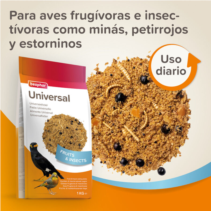 Beaphar Universal Food pasta para p&aacute;ssaros, , large Imagem n&uacute;mero 2