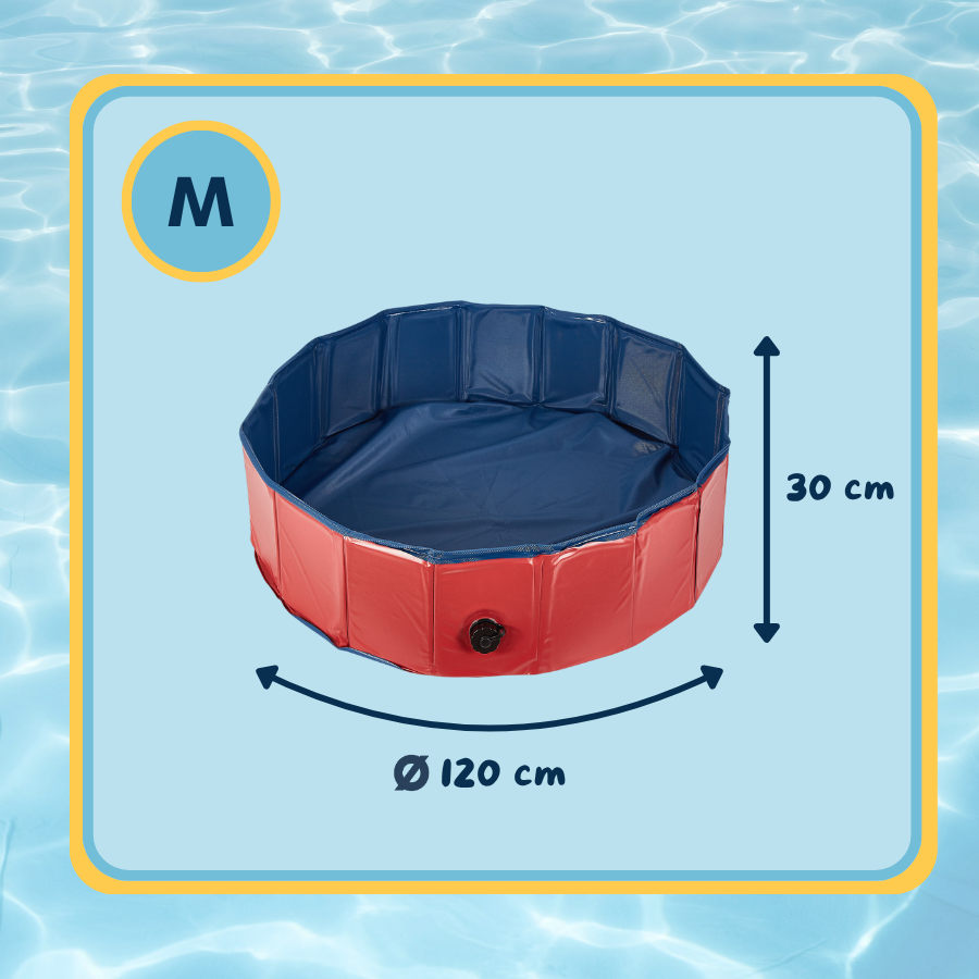 Summer Vibes Fresh Pool Piscina Vermelha para c&atilde;es, , large Imagem n&uacute;mero 5