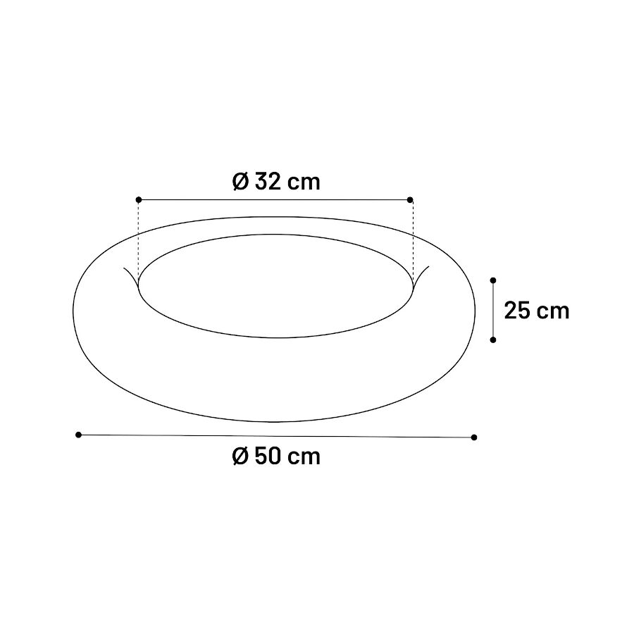 Flamingo Demi Redonda Cinzenta cama para c&atilde;es e gatos, , large Imagem n&uacute;mero 3