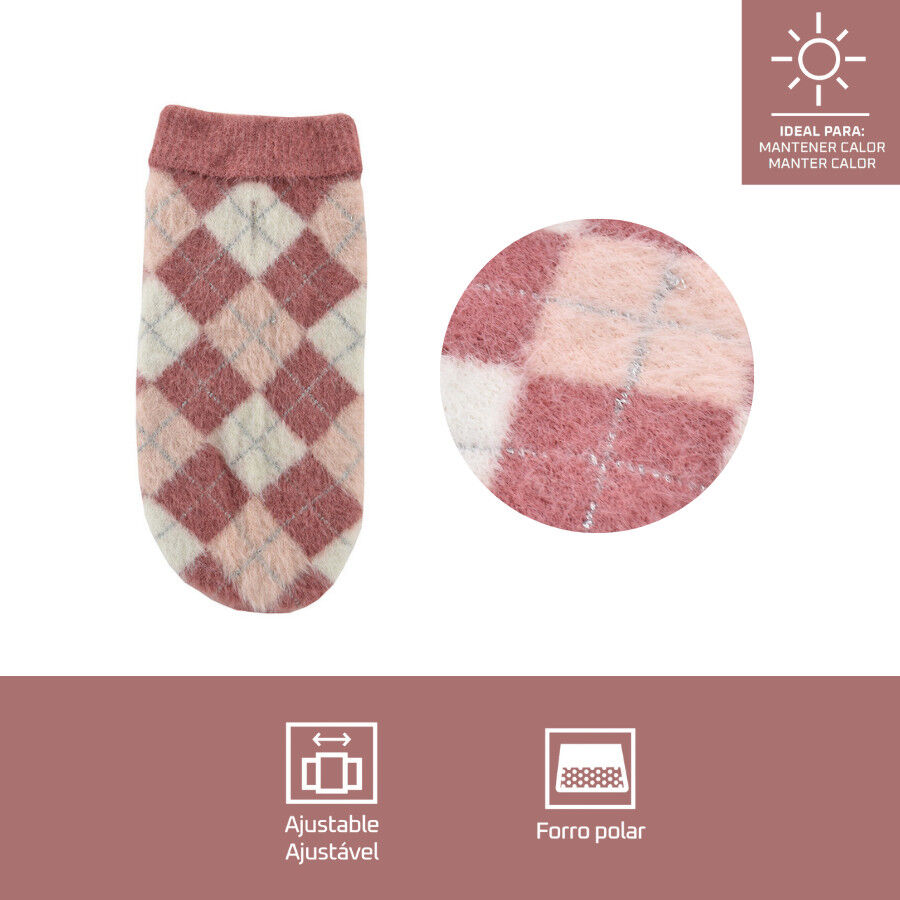 Outech Hoodie com Losangos Rosa para c&atilde;es, , large Imagem n&uacute;mero 4