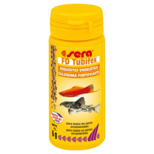 Sera FD Tubifex alimento para peces Imagem n&uacute;mero 1