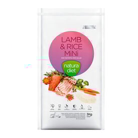 Natura Diet Adult Mini Daily Food Cordeiro e Arroz ração para cães 