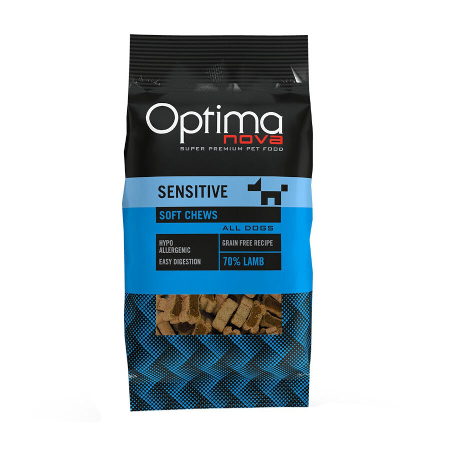 150 g Optima Nova biscoitos Sensitive cordeiro para c&atilde;es, , large Imagem n&uacute;mero 1