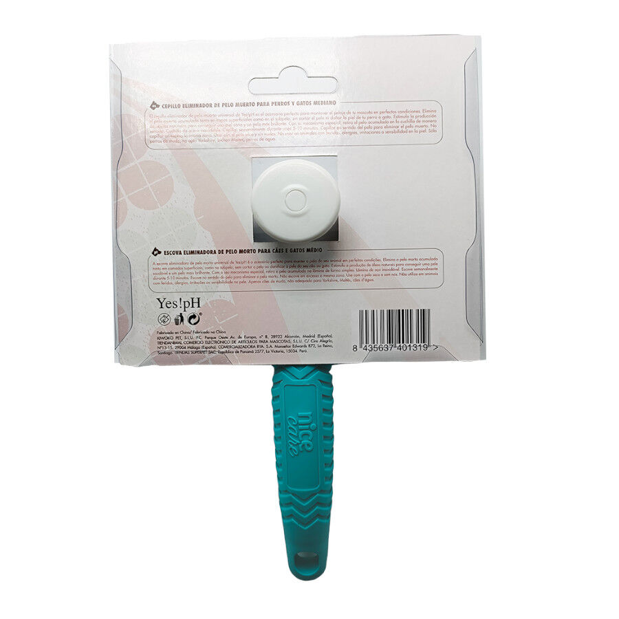 Yes!pH Universal Escova Eliminadora de Pelo Morto para c&atilde;es e gatos , , large Imagem n&uacute;mero 4