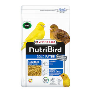 NutriBird Gold Pasta de ovo Patee para canários