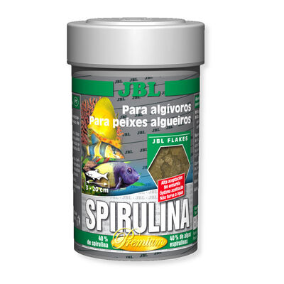 JBL Premium Spirulina Alimento para peixes algueiros 