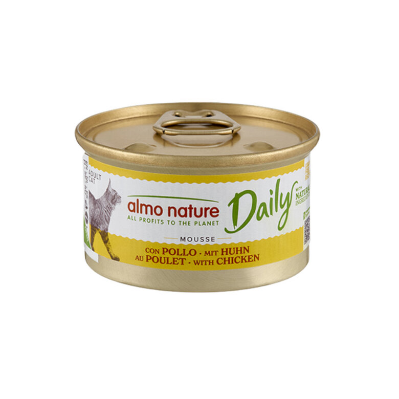 85 g Almo Nature Daily Mousse de Frango para gatos,  Imagem número 1 85 g Almo Nature Daily Mousse de Frango para gatos, , large Imagem número 1