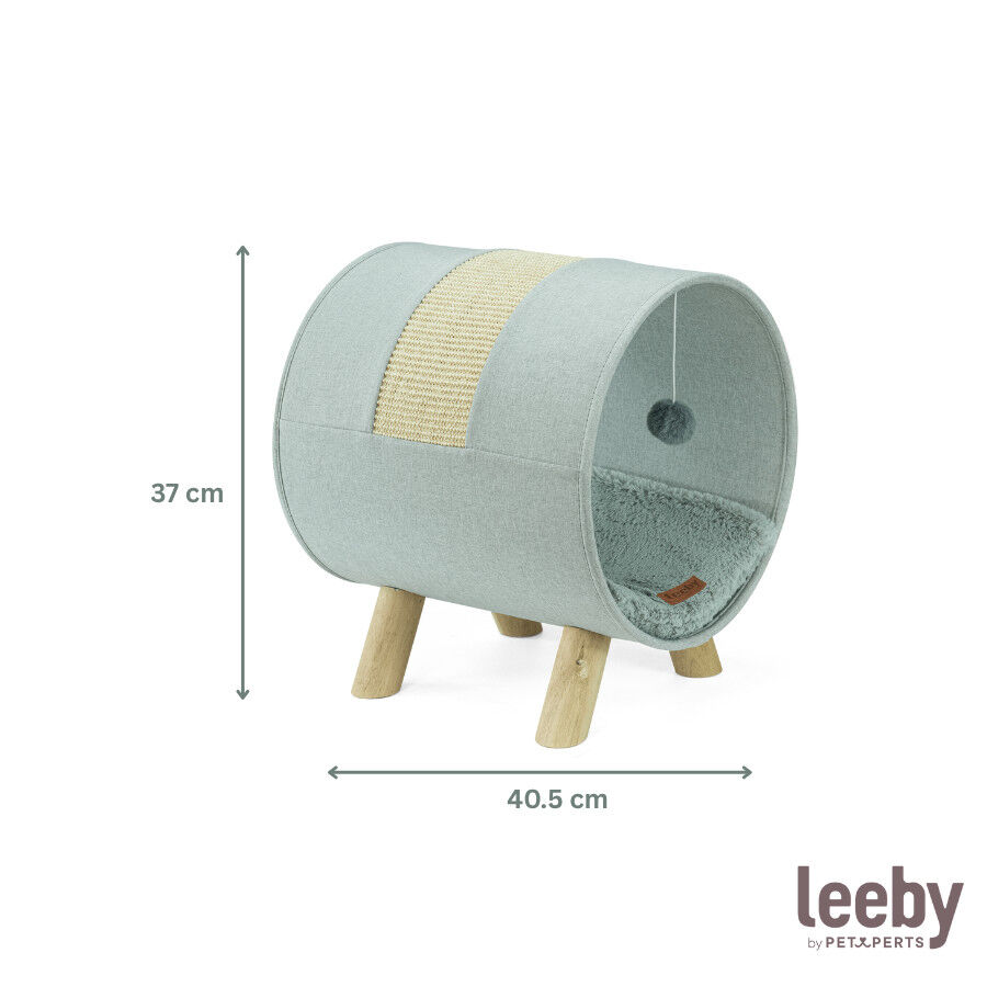 Leeby Saffira cama com arranhador e brinquedo para gatos, , large Imagem n&uacute;mero 4