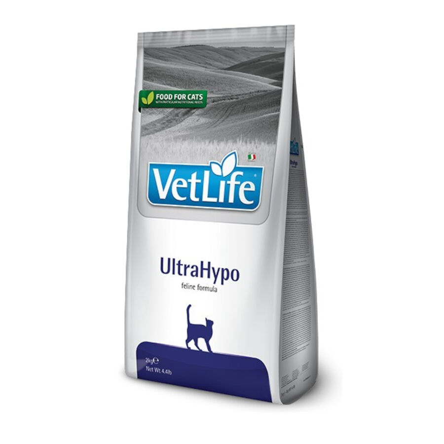 5 kg Ra&ccedil;&atilde;o para gatos Farmina Vet Life UltraHypo, , large Imagem n&uacute;mero 1