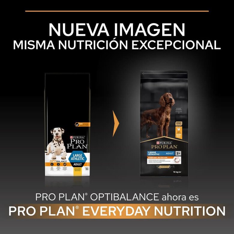 14 kg Pro Plan Large Athletic Adult Frango ração para cães,  Imagem número 2 14 kg Pro Plan Large Athletic Adult Frango ração para cães, , large Imagem número 2