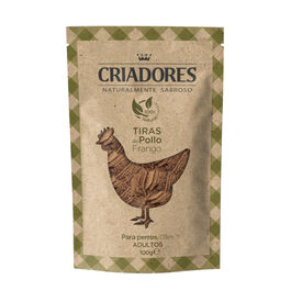Criadores Tiras de Frango para cães