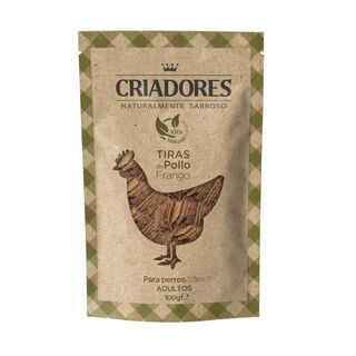 Criadores Tiras de Frango para cães