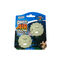 Chuckit! Pack de bolas de borracha fluorescentes para c&atilde;es, , large Indicador imagem n&uacute;mero 3
