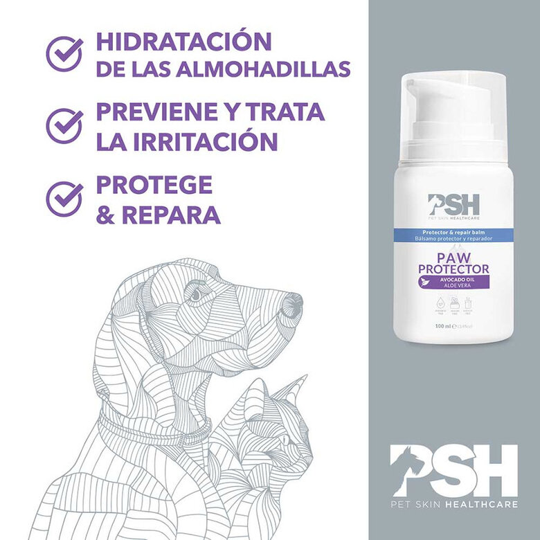 PSH Paws Protetor Bálsamo para cães e gatos, , large image number null