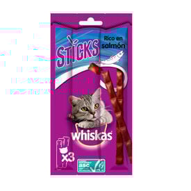Whiskas Sticks Snacks  Salmão para Gatos