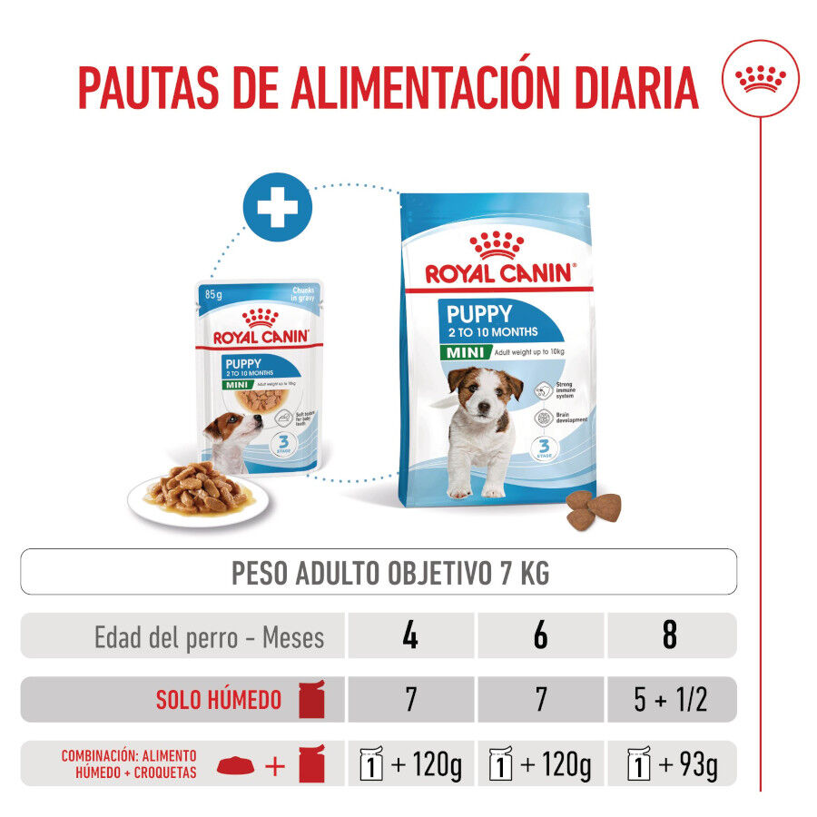 85 g Royal Canin Mini Puppy alimento h&uacute;mido em molho saquetas para c&atilde;es, , large Imagem n&uacute;mero 7