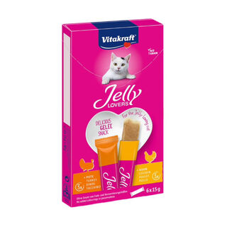 Vitakraft Jelly Lovers Peru e Frango Jelly Lovers para gatos