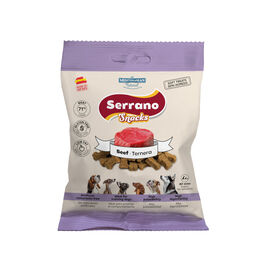 Mediterranean Natural Serrano Biscoitos Boi para cães