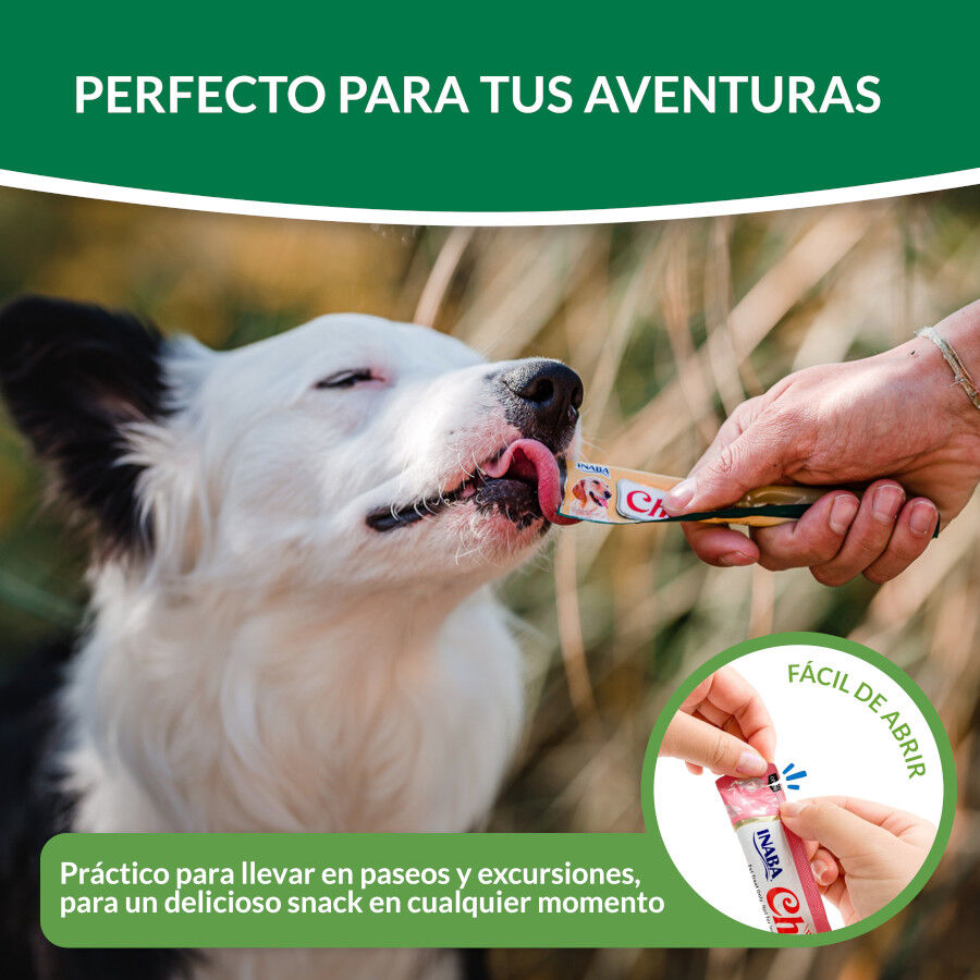 4 saquetas x 14 g Churu Snack Cremoso Receita de Frango com Atum para c&atilde;es, , large Imagem n&uacute;mero 5