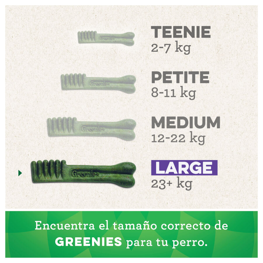 4 sticks Greenies Snacks Dentais 100% natural para c&atilde;es grandes, , large Imagem n&uacute;mero 2