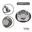 Leeby Comedouro de Metal com Anel de Silicone para c&atilde;es, , large Indicador imagem n&uacute;mero 3