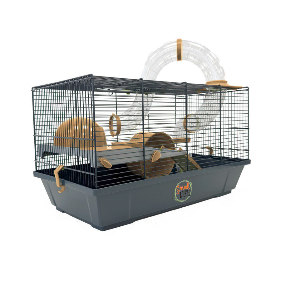 Small Life Gaiola com Tubo Salm&atilde;o para hamsteres, , large Imagem n&uacute;mero 1