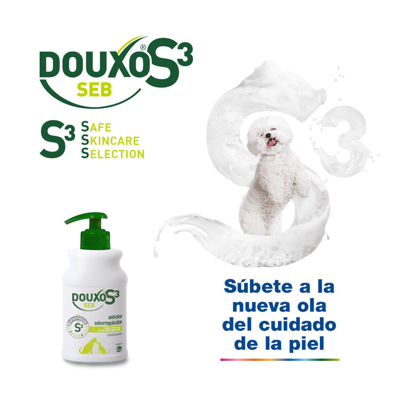 Douxo S3 Seb Shampoo Pele Oleosa para cães e gatos ,  Imagem número 5 Douxo S3 Seb Shampoo Pele Oleosa para cães e gatos , , large Imagem número 5