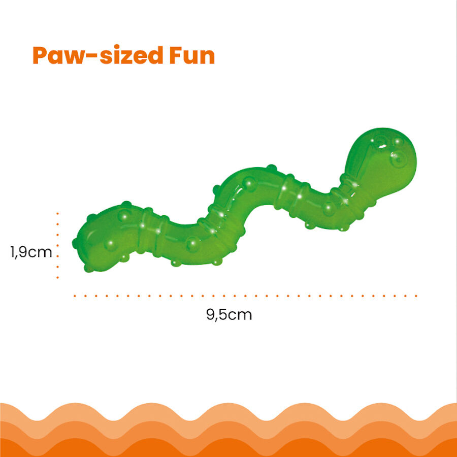 Catstages OrkaKat Minhoca de borracha para gatos, , large Imagem n&uacute;mero 4