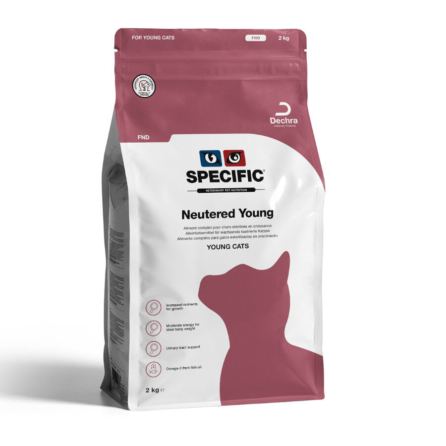 400 g Specific Young FND Neutered ra&ccedil;&atilde;o para gatos, , large Imagem n&uacute;mero 1
