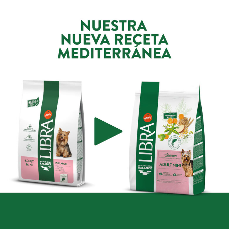 8 kg Libra Adult Mini Salmão ração para cães,  Imagem número 2 8 kg Libra Adult Mini Salmão ração para cães, , large Imagem número 2