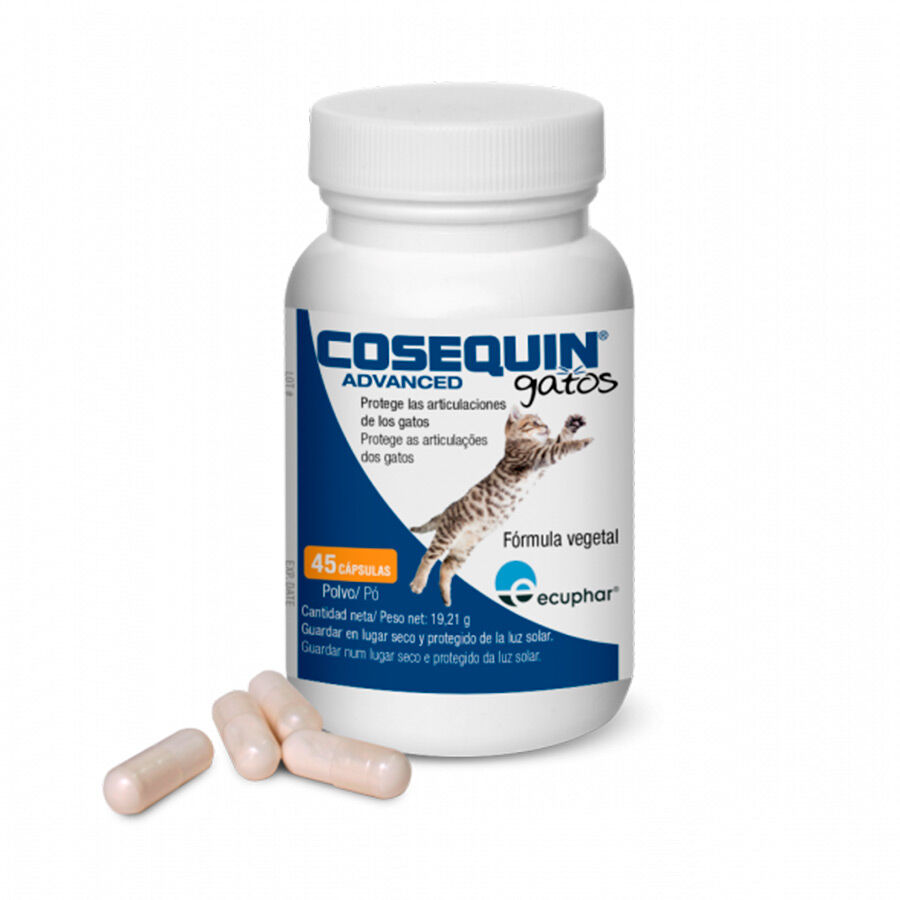 45 comprimidos Ecuphar Cosequin Advanced Condroprotetor Articular em comprimidos para gatos, , large Imagem n&uacute;mero 1