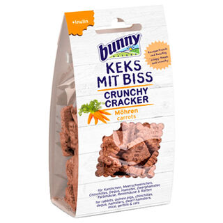 Bunny Crunchy Cracker Snack para coelhos cenoura