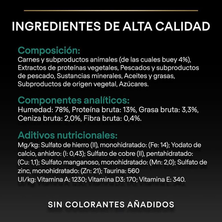 85 g Pro Plan Sterilised Maintenance saquetas com vaca em molho para gatos ,  Imagem número 6 85 g Pro Plan Sterilised Maintenance saquetas com vaca em molho para gatos , , large Imagem número 6
