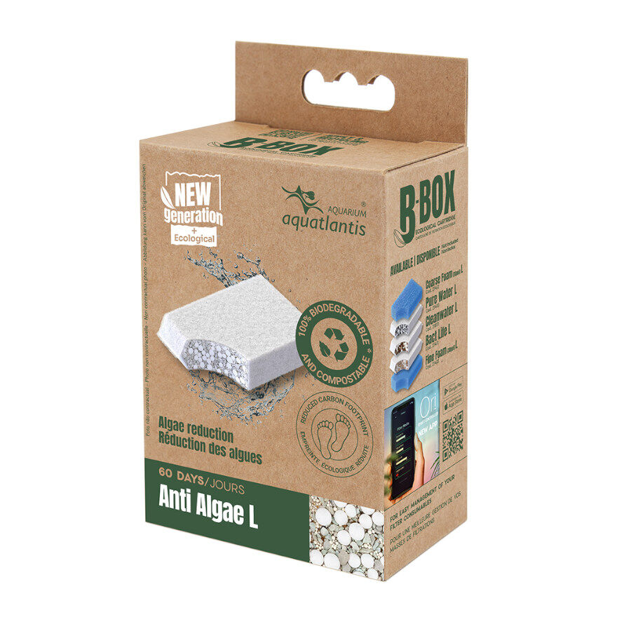 Aquatlantis B-Box Filtro Antialgas para aqu&aacute;rios, , large Imagem n&uacute;mero 2