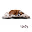 Leeby Almofada Acolchoada Branca com Ouriços para cães, , large Indicador imagem número 2