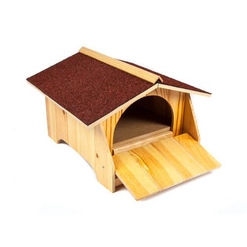 Nayeco caseta de madera refugio para tortugas Imagem n&uacute;mero 1