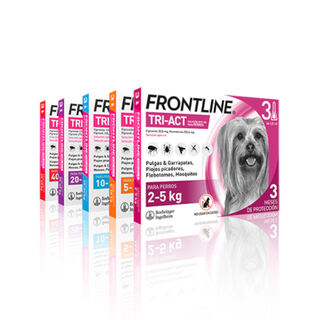 Frontline Tri-Act Pipetas Antiparasitárias para cães