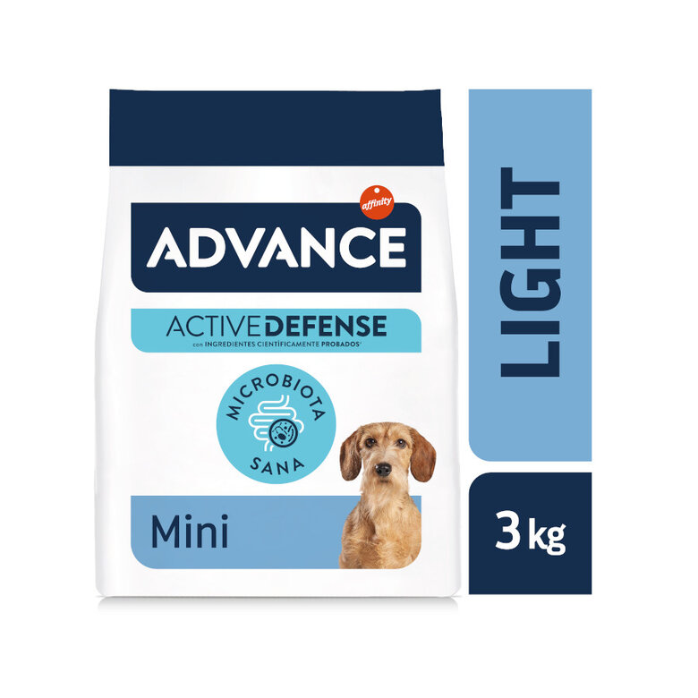 3 kg Advance Active Defense Mini Light Frango e Arroz ração para cães,  Imagem número 2 3 kg Advance Active Defense Mini Light Frango e Arroz ração para cães, , large Imagem número 2